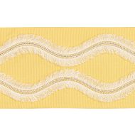 Schumacher: Ogee Embroidered Tape 74333 Yellow