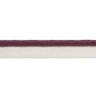 Schumacher: Gustave Silk Lip Cord Medium 74555 Eggplant