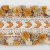 Schumacher: Maracana Pom Tape 75651 Ochre