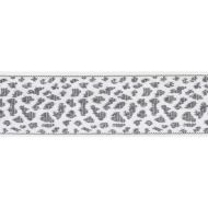 Schumacher: Leopard Tape Indoor/Outdoor 75855 Grey