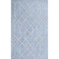 Company C: Cable Rug Blue