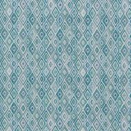 Schumacher: Diamond Strie Indoor/Outdoor 75920 Peacock
