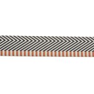 Schumacher: Chevron Twill Tape 76110 Black