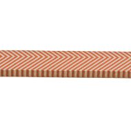 Schumacher: Chevron Twill Tape 76112 Orange