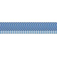 Schumacher: Chevron Twill Tape 76113 Blue