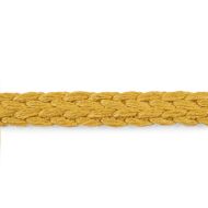 Schumacher: Braided Linen Tape Narrow 76273 Gold