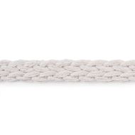 Schumacher: Braided Linen Tape Narrow 76275 Ivory
