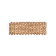 *Highland Court: Saratoga Trimmings 1 1/8" Tape Checkerboard Buckskin 78047H - 781