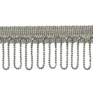 Highland Court: Sherman Oaks Trimmings 1 3/4" Looped Fringe 78081H-248 Silver 