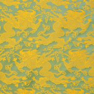 Schumacher: Ruan Dragon Damask 78102 Gold