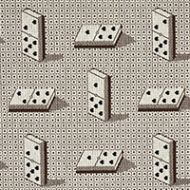 Schumacher: Domino Epingle 79322 Brown