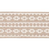 Schumacher: Talitha Tape 79920 Ivory on Natural