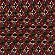 Schumacher: Sasha Diamond Ikat 80662 Jade & Plum