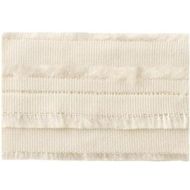 *Kravet Couture: Fringed Border T30564.1.0 Pearl