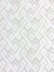 Scalamandre: Anni Jacquard Velvet A9 0001 ANNI White Linen