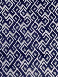 Scalamandre: Anni Jacquard Velvet A9 0007 ANNI Navy Blue Linen