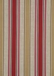 GP&J Baker: Arley Stripe BF10401.4.0 Red/Camel