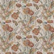 GP&J Baker: Indienne Flower BP10938.3.0 Red/Teal