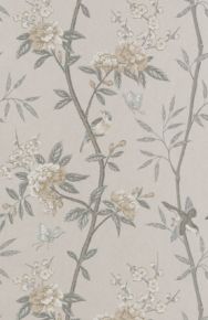 GP&J Baker: Peony & Blossom BW45066.1.0 Dove/Silver
