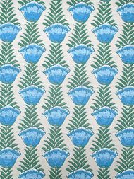 Scalamandre: Papaveri CL 0008 36448 Azzurro