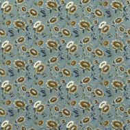 Clarke & Clarke: Tonquin F1580/01.CAC.0 Chartreuse/Denim Embroidery
