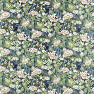 Clarke & Clarke: Waterlily F1591/02.CAC.0 Midnight Velvet