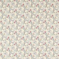 William Morris for Clarke & Clarke: Golden Lily F1677/01.CAC.0 Dove/Plum