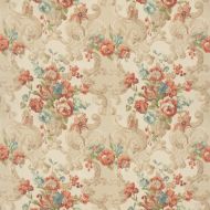Mulberry: Floral Rococo FD2011.V117.0 Red/Green