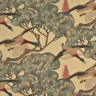 Mulberry: Flying Ducks FD205.L18.0 Camel/Grey