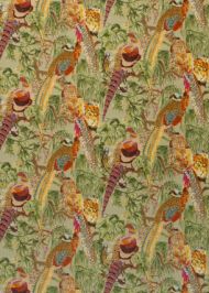 Mulberry Home: Game Birds Velvet FD268.H46.0 Fig/Multi