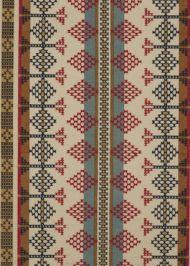 Mulberry Home: Saddle Blanket FD737.G103.0 Indigo/Red