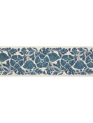 Grey Watkins for Scalamandre: Gretel Printed Tape GW 0004 T3330 Bluebird
