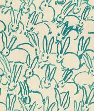 Hunt Slonem for Lee Jofa: Hutch Print GWF-3523.13.0 Turquoise