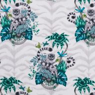 Clarke & Clarke: Lemur Print F1112/01.CAC.0 Jungle