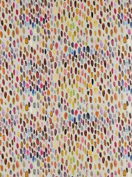 Grey Watkins for Scalamandre: Jamboree Linen Print LO 0002 5096 Magenta/Multi
