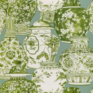 Lee Jofa: Pandan Paper WP P2020108.2313.0 Mist/Jade