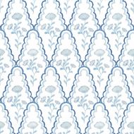 Stout: Scallop Floral WP W7848-2 Harbor