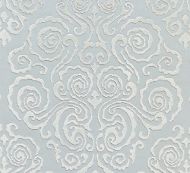 Scalamandre: Cirrus Velvet Damask SC 0001 27219 Mist