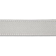 Scalamandre: Montauk Herringbone Tape SC 0005 T3285 Silver Grey