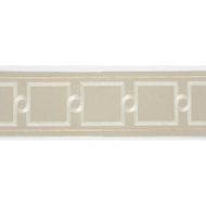Scalamandre: Square Link Embroidered Tape SC 0002 T3287 Sand