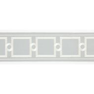 Scalamandre: Square Link Embroidered Tape SC 0003 T3287 Rain
