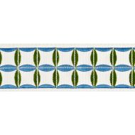 Scalamandre: Fiori Embroidered Tape SC 0005 T3288 Peacock