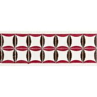 Scalamandre: Fiori Embroidered Tape SC 0006 T3288 Raspberry