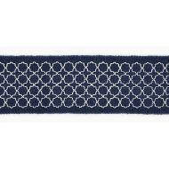 Scalamandre: Seville Embroidered Tape SC 0005 T3289 Indigo