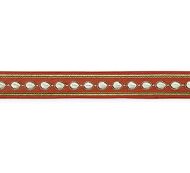 Scalamandre: Velvet Bead Tape SC 0003 T3299 Carnelian