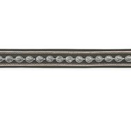 Scalamandre: Velvet Bead Tape SC 0004 T3299 Charcoal
