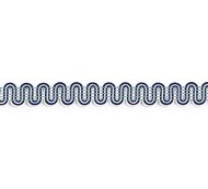 Scalamandre: Serpentine Braid SC 0004 V1246 Indigo