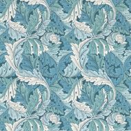 William Morris for Clarke & Clarke: Acanthus WP W0175/04.CAC.0 Teal