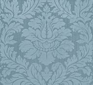 Old World Weavers for Scalamandre: Villa Regina Damask ZA 2164 REGI Blue